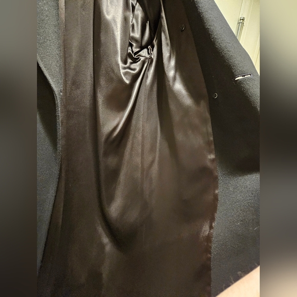 Women's Black Winter Coat By London Fog Sz M - Picture 5 of 12